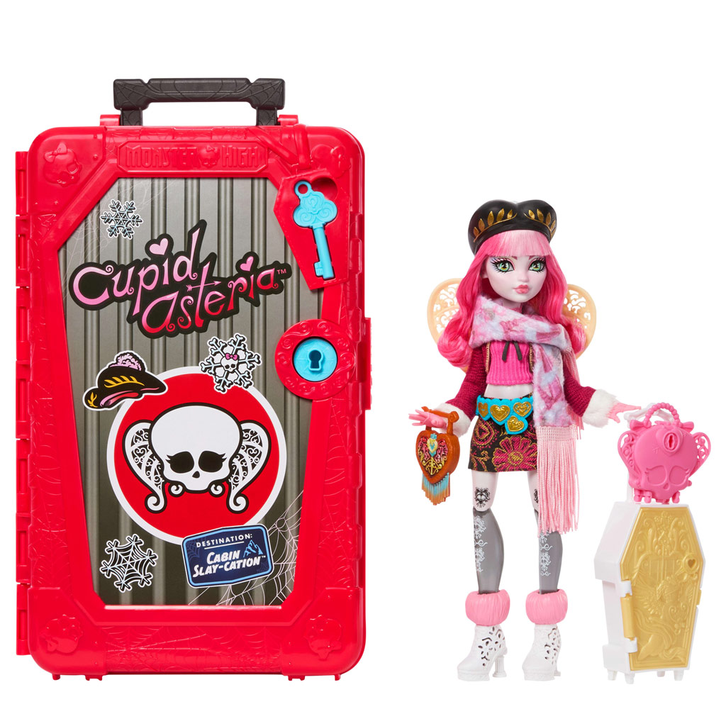 Monster High Straszne Przyjaciółki Tajemnice - Schronienie - Cupid Asteria - Mattel zdjęcie 2