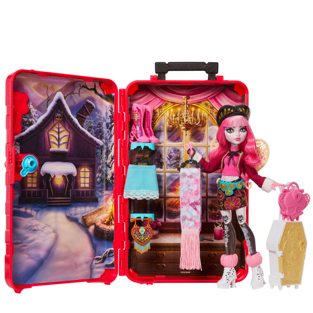 Monster High Straszne Przyjaciółki Tajemnice - Schronienie - Cupid Asteria - Mattel zdjęcie 3