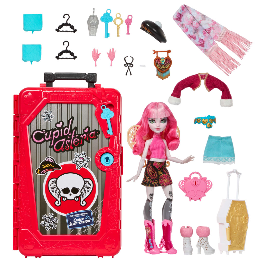 Monster High Straszne Przyjaciółki Tajemnice - Schronienie - Cupid Asteria - Mattel zdjęcie 6