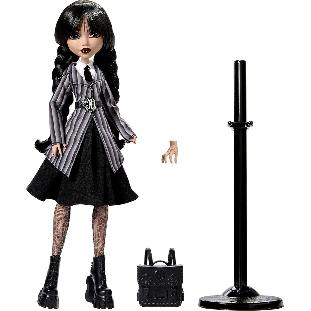 Monster High X Środa: Lalka Środa Addams - Mattel zdjęcie 2