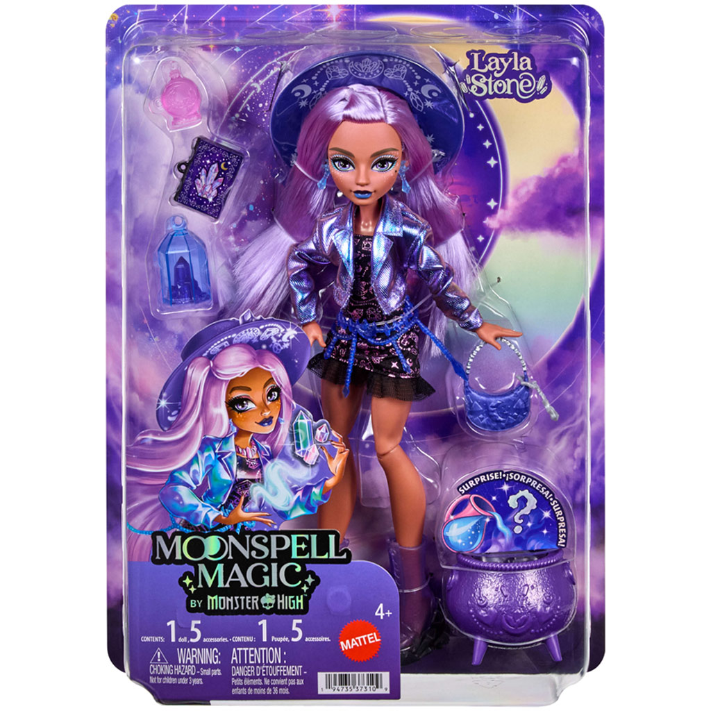 Moonspell Magic Lalka - Layla - Mattel zdjęcie 1