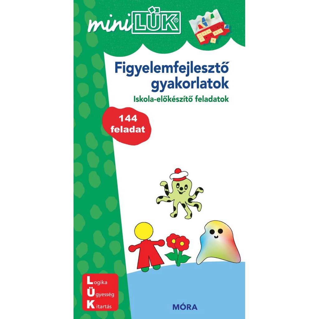Móra: miniLÜK Ćwiczenia rozwijające uwagę - Zadania przygotowujące do szkoły zdjęcie 1
