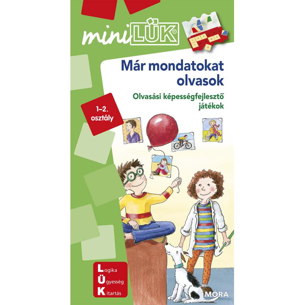 Móra: miniLÜK Już czytam zdania - Gry rozwijające umiejętności czytania dla klasy 1–2 zdjęcie 1