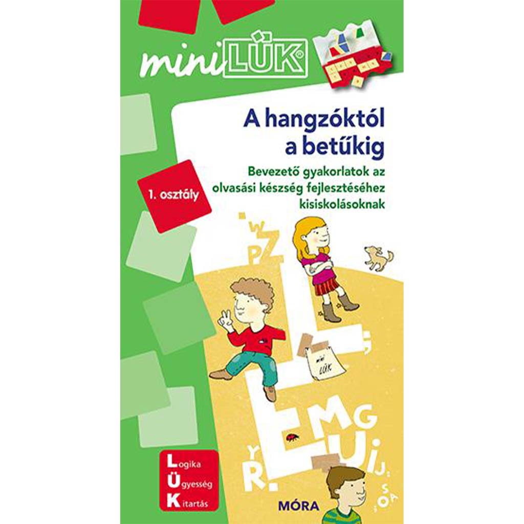 Móra: miniLÜK Od dźwięków do liter - Wprowadzenie do ćwiczeń rozwijających umiejętności czytania dla uczniów szkół podstawowych zdjęcie 1