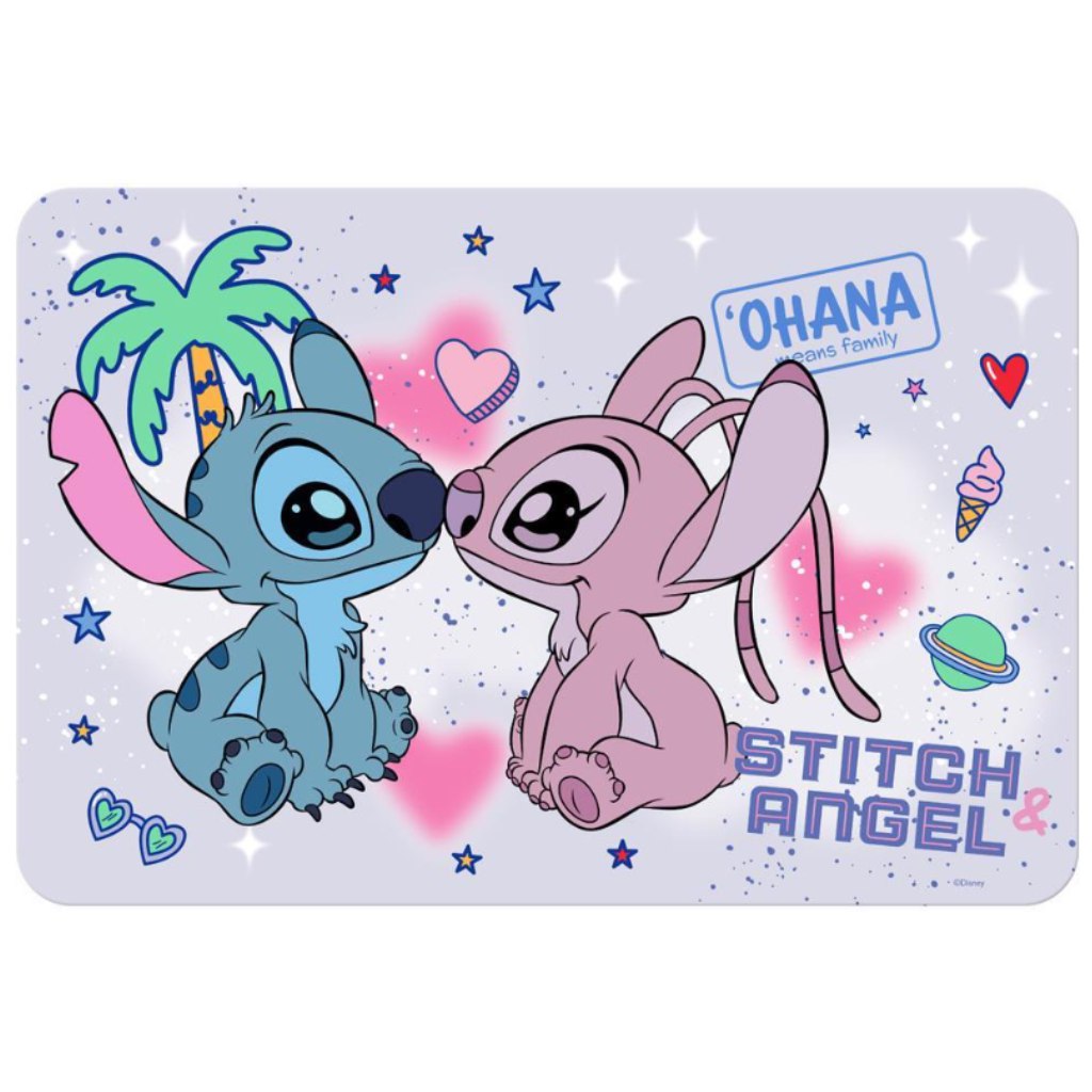 Must: Stitch i Angel podkładka biurkowa 43x29cm - Luna zdjęcie 1
