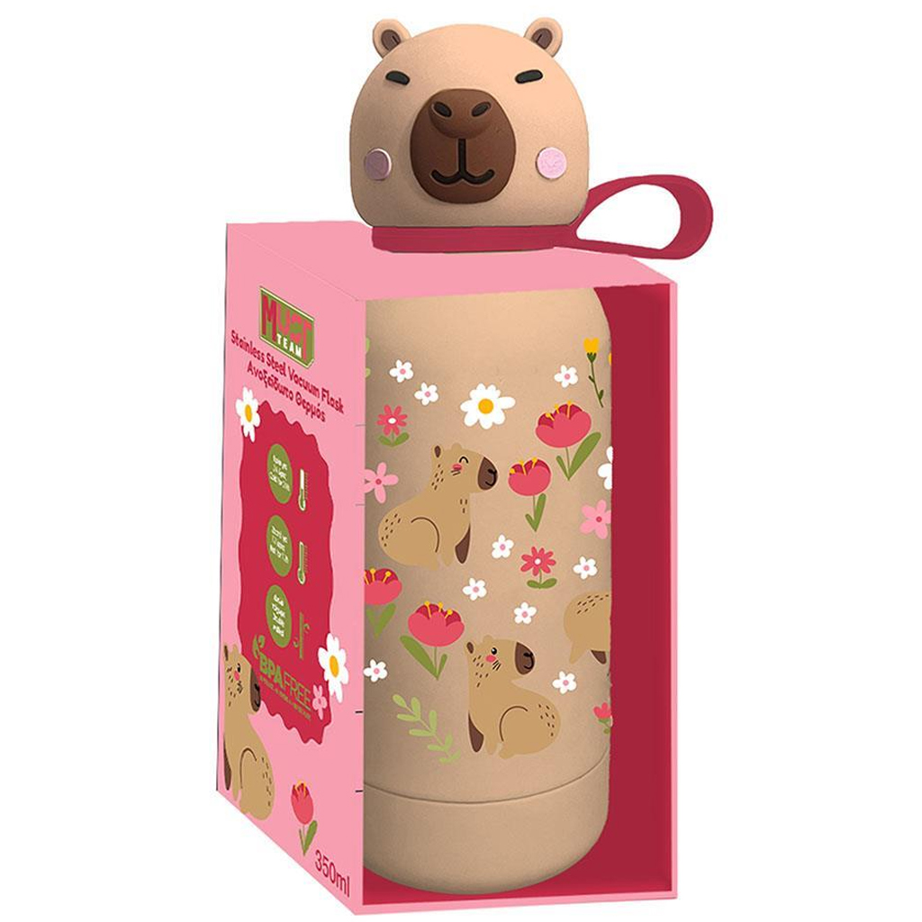 Must Team: Bidon ze stali nierdzewnej Capybara 500 ml zdjęcie 1