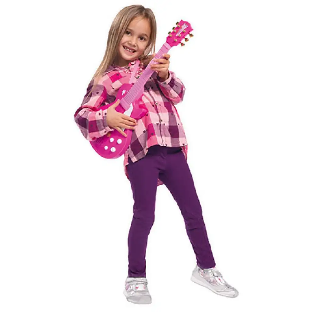 Mój Muzyczny Świat: Dziewczęca gitara rockowa - Simba Toys zdjęcie 2