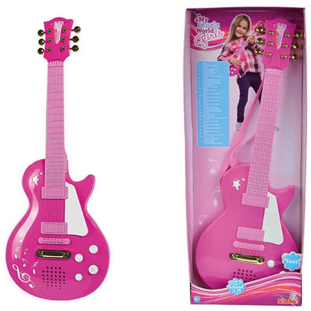 Mój Muzyczny Świat: Dziewczęca gitara rockowa - Simba Toys zdjęcie 1