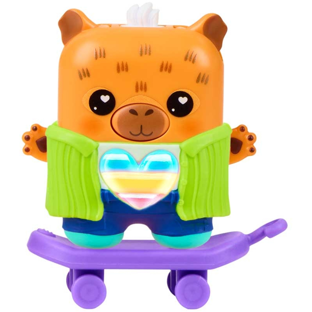 Nano-mals: Interaktywny elektroniczny kapibara figura – Hasbro zdjęcie 2