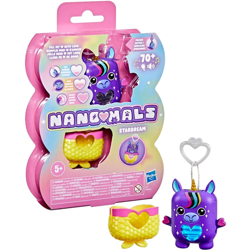 Nano-mals: Stardream interaktywny elektroniczny jednorożec figura – Hasbro zdjęcie 1