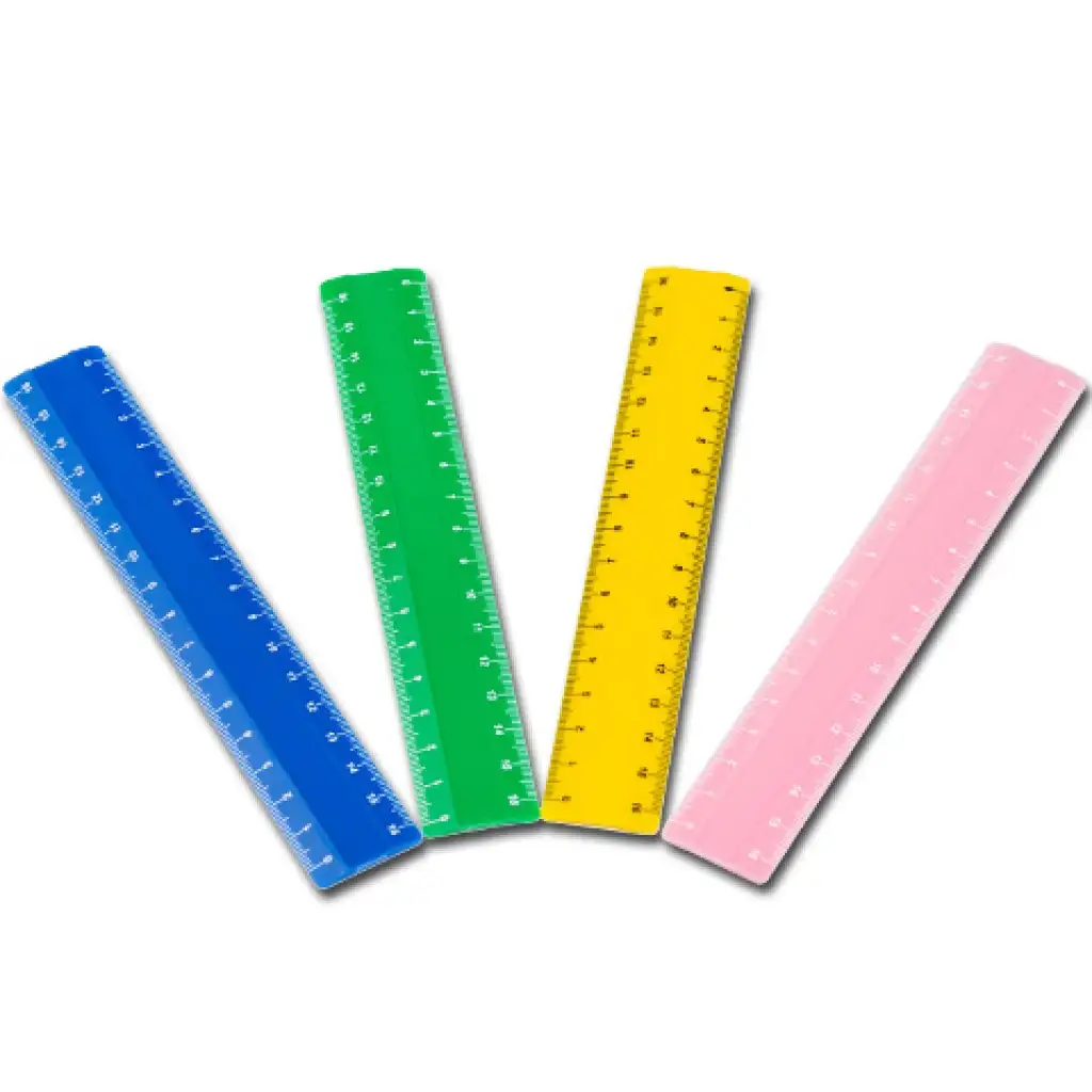 Nebulo: Plastikowa linijka w różnych kolorach 16cm zdjęcie 2