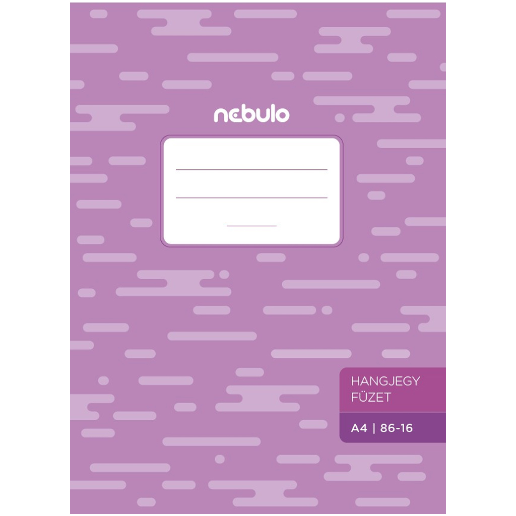 Nebulo: Zeszyt nutowy A4 86-16 zdjęcie 1