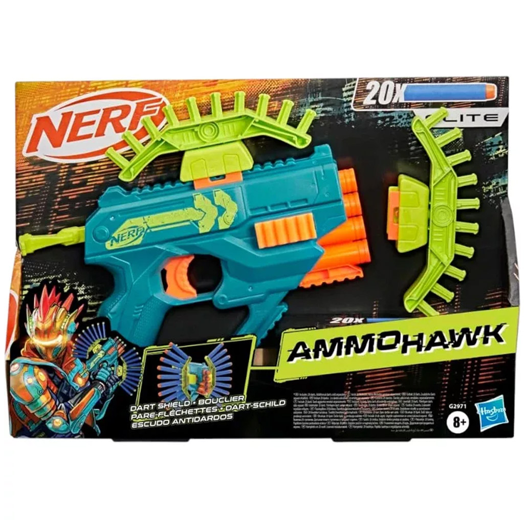 Nerf Elite Ammohawk wyrzutnia piankowych pocisków - Hasbro zdjęcie 1