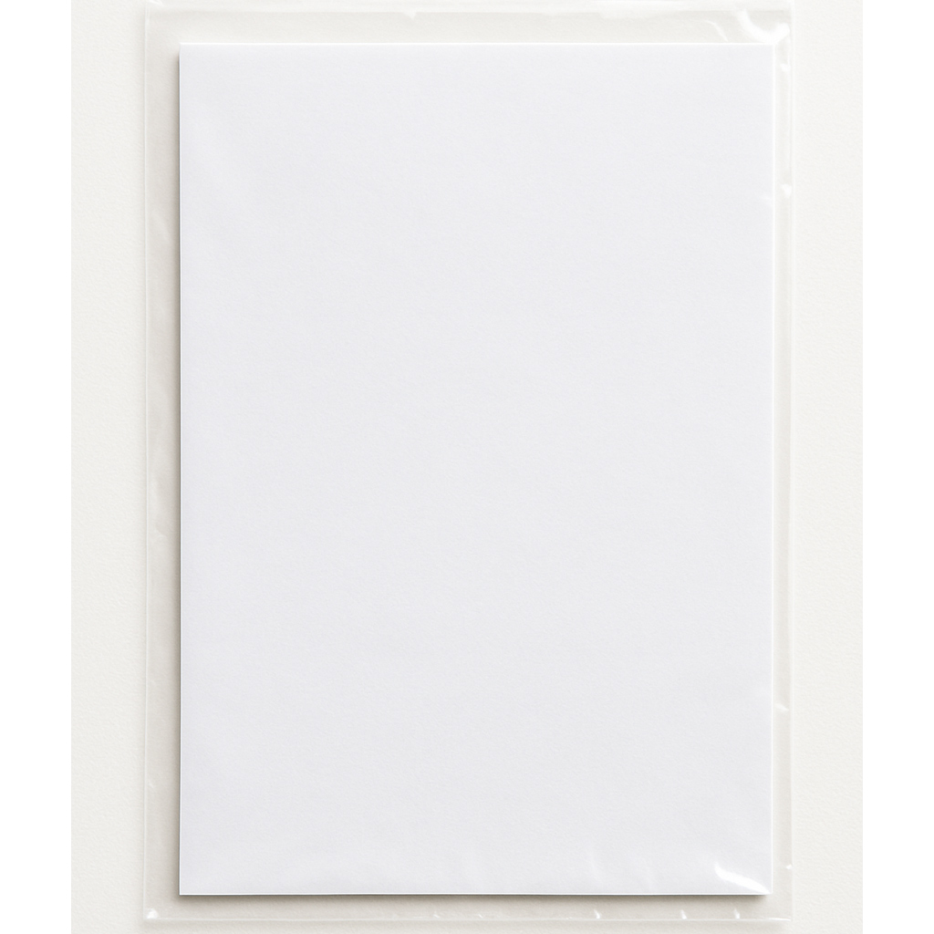 Papier rysunkowy A/4 120g w folii zdjęcie 1