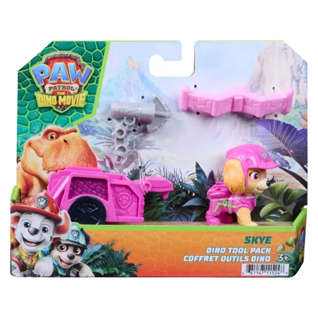 Paw Patrol Dino Movie - Dino narzędziowy zestaw Skye - Spin Master zdjęcie 1