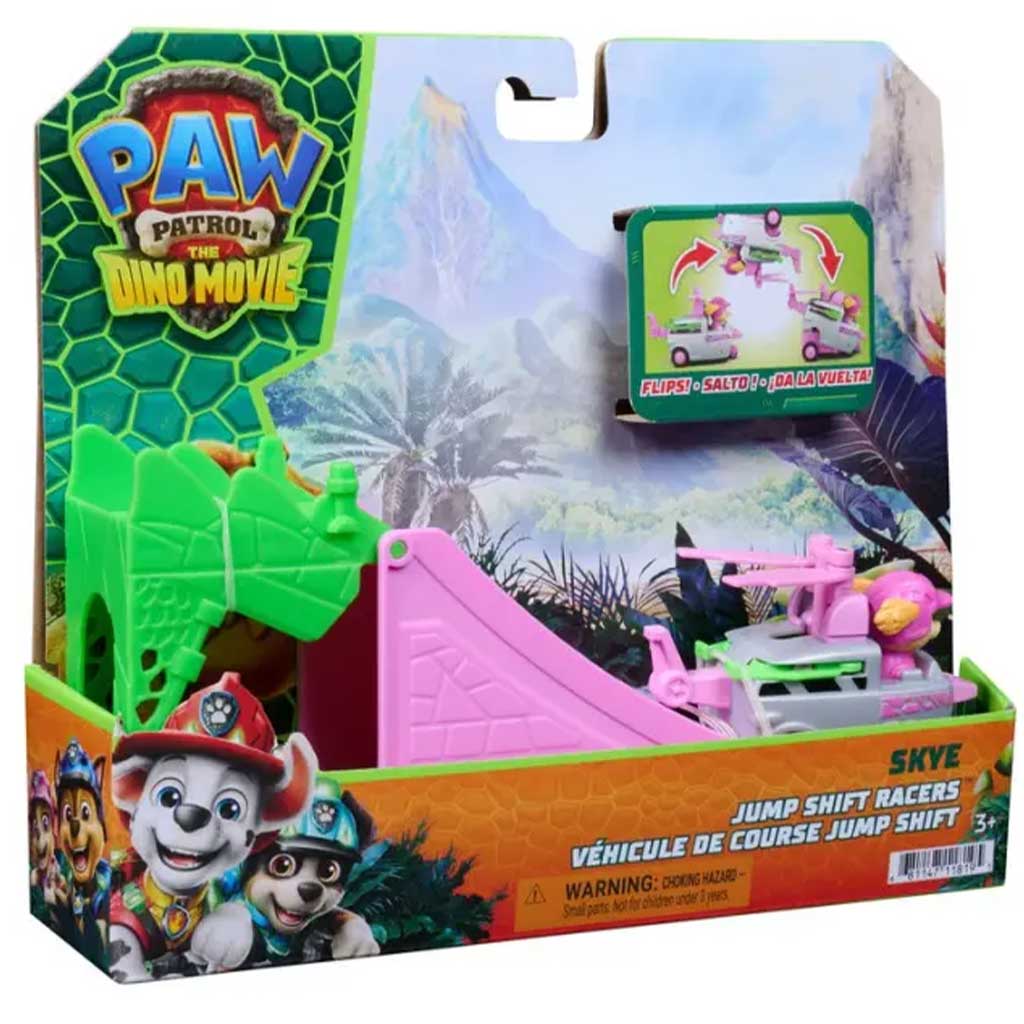 Paw Patrol Dino Movie - Przewracające się akrobatyczne pojazdy Skye - Spin Master zdjęcie 1