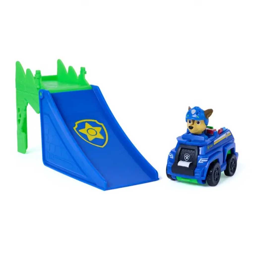 Paw Patrol Dino Movie - Przewracający się akrobatyczny pojazd Chase - Spin Master zdjęcie 3