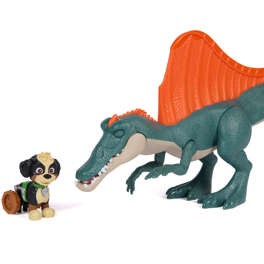 Paw Patrol Film Dino: Zestaw z figurką Rexa - Spin Master zdjęcie 2