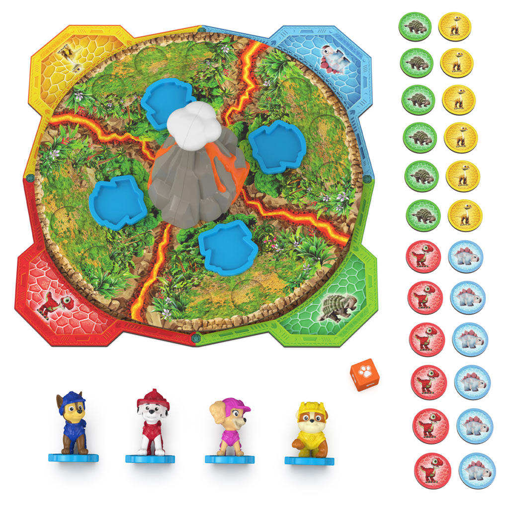 Paw Patrol: Gra planszowa Dino Movie - Spin Master zdjęcie 3