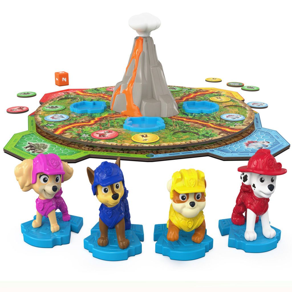 Paw Patrol: Gra planszowa Dino Movie - Spin Master zdjęcie 4