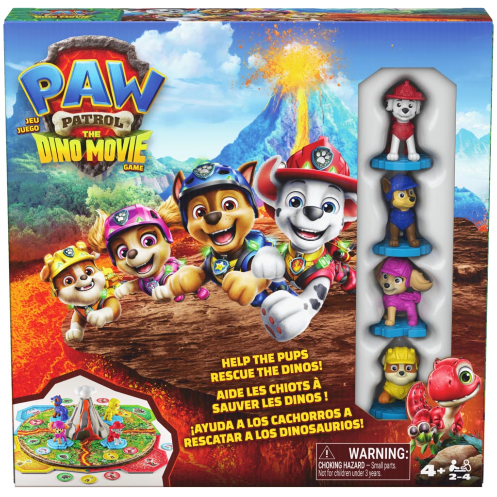 Paw Patrol: Gra planszowa Dino Movie - Spin Master zdjęcie 1