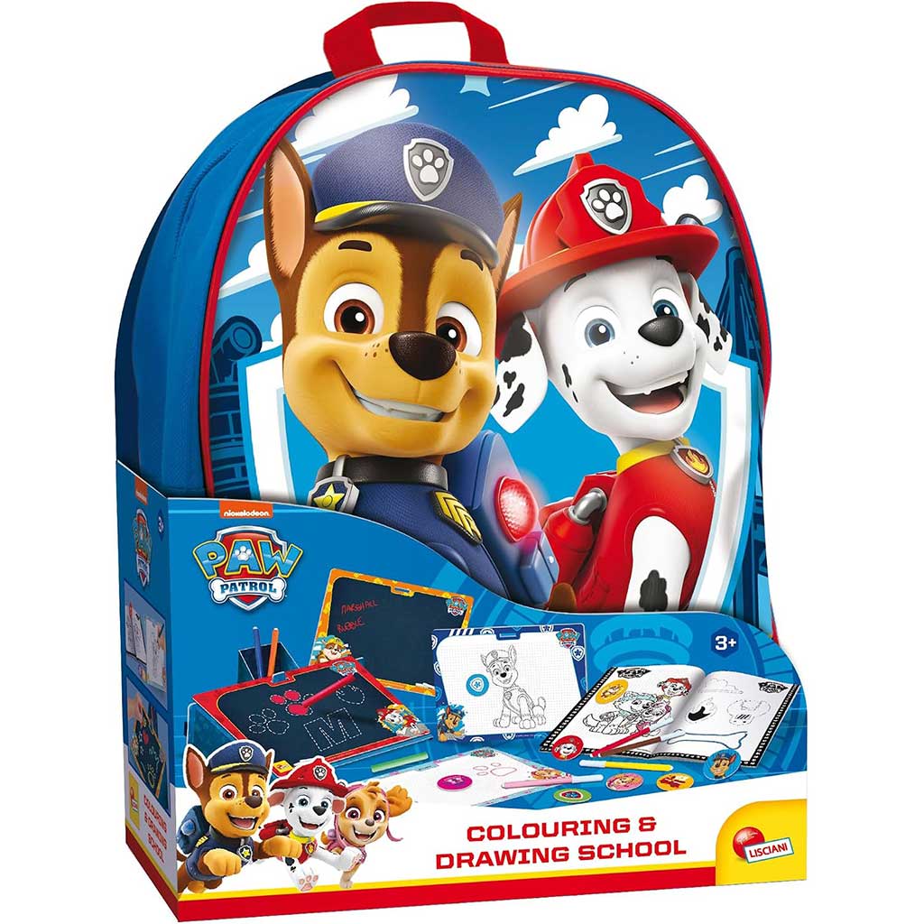 Paw Patrol szkoła rysunku w plecaku - Lisciani zdjęcie 1