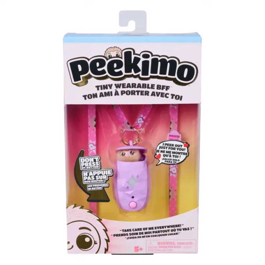 Peekimo Interaktywny fioletowy zwierzak - Lulu - Spin Master zdjęcie 1