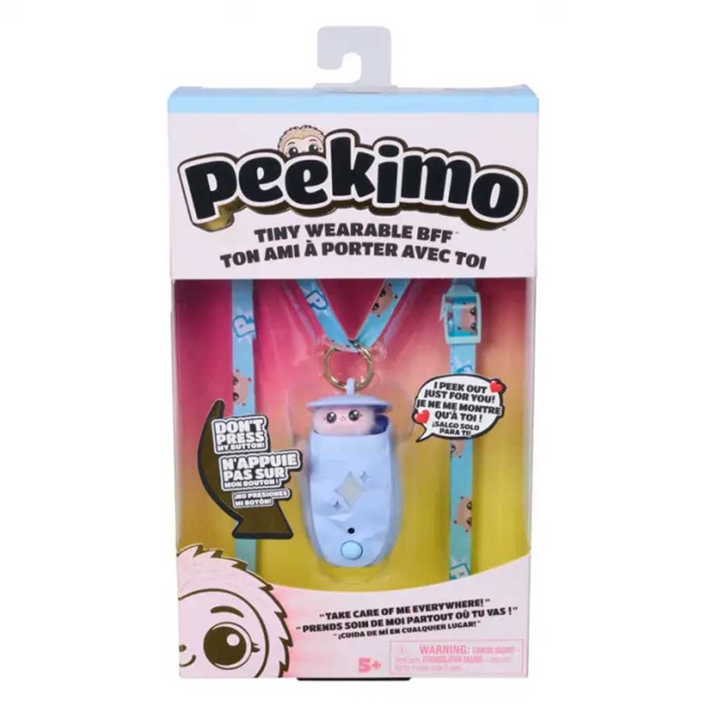 Peekimo Interaktywny niebieski zwierzak - Boo - Spin Master zdjęcie 1