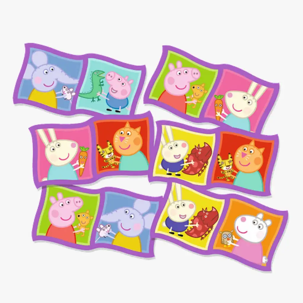 Peppa Świnka domino - Trefl zdjęcie 2