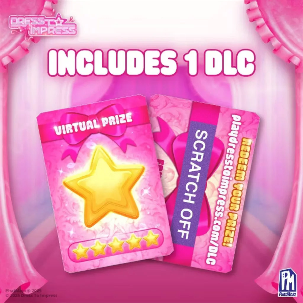 Phatmojo Dress to Impress Lalka Mody - Stardust Softie z kodem DLC zdjęcie 4