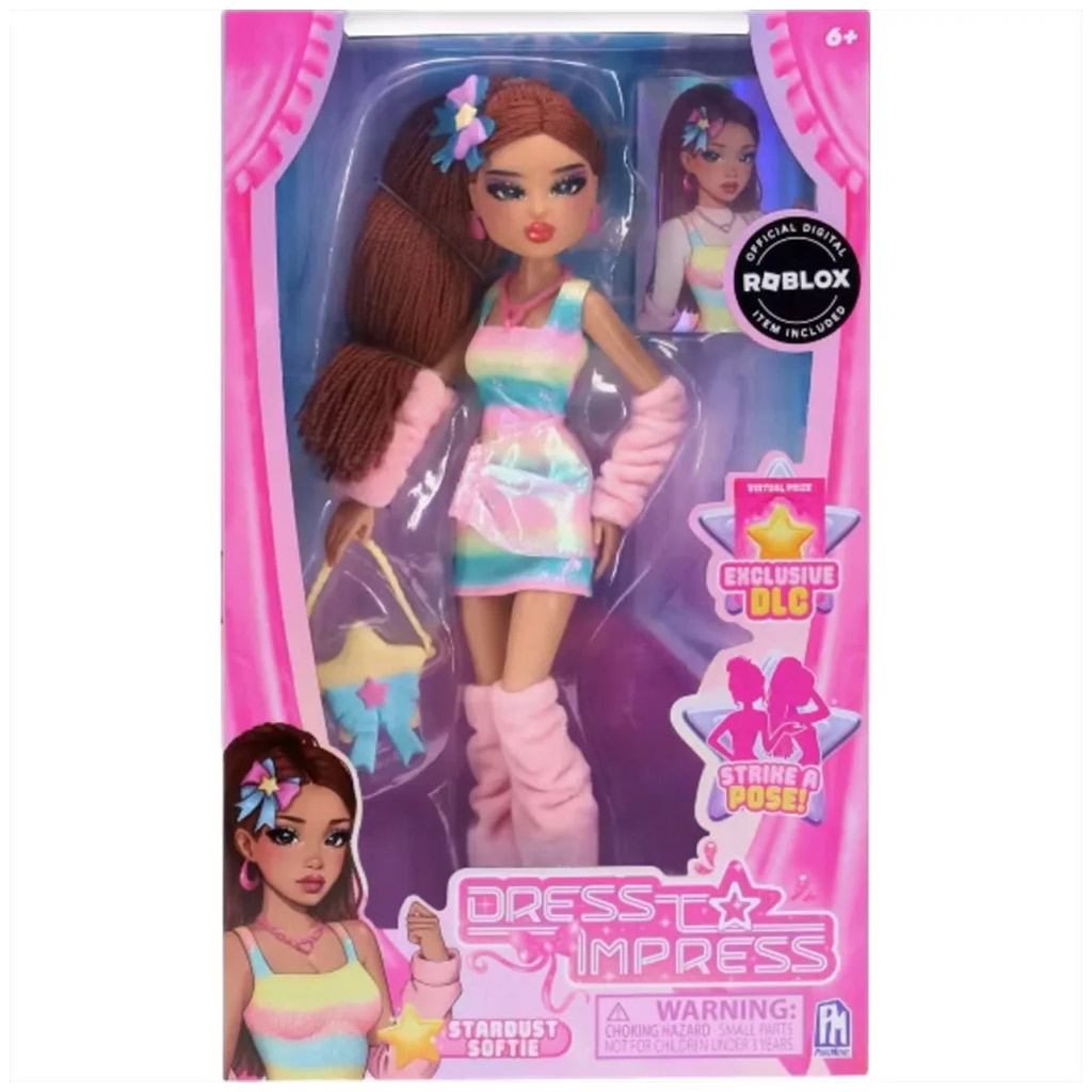Phatmojo Dress to Impress Lalka Mody - Stardust Softie z kodem DLC zdjęcie 1