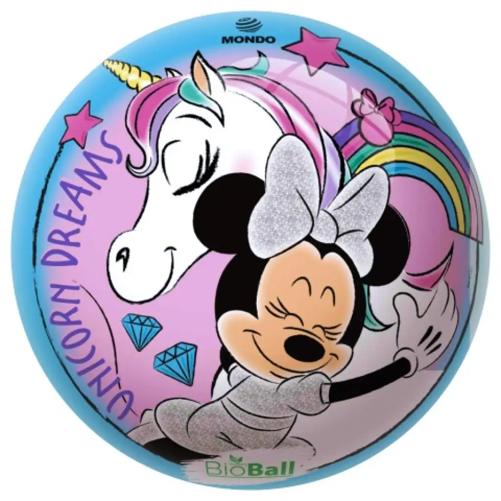 Minnie Mysz BioBall piłka gumowa 23cm zdjęcie 3