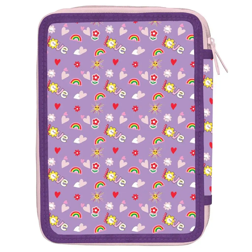 Musztarda: Peppa Świnka dwupoziomowy piórnik z wypełnieniem 15x21x5cm zdjęcie 2