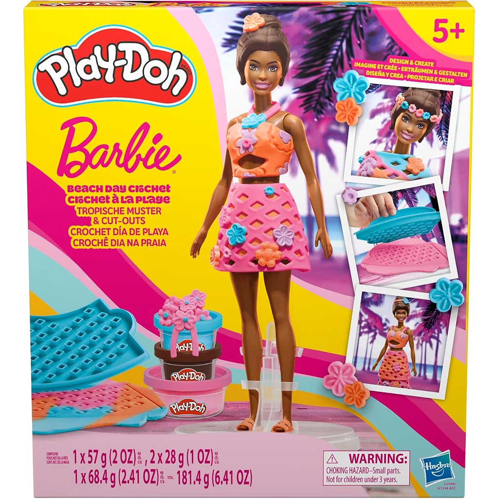 Play-Doh: Barbie Zestaw do modelowania na plaży - Hasbro zdjęcie 1