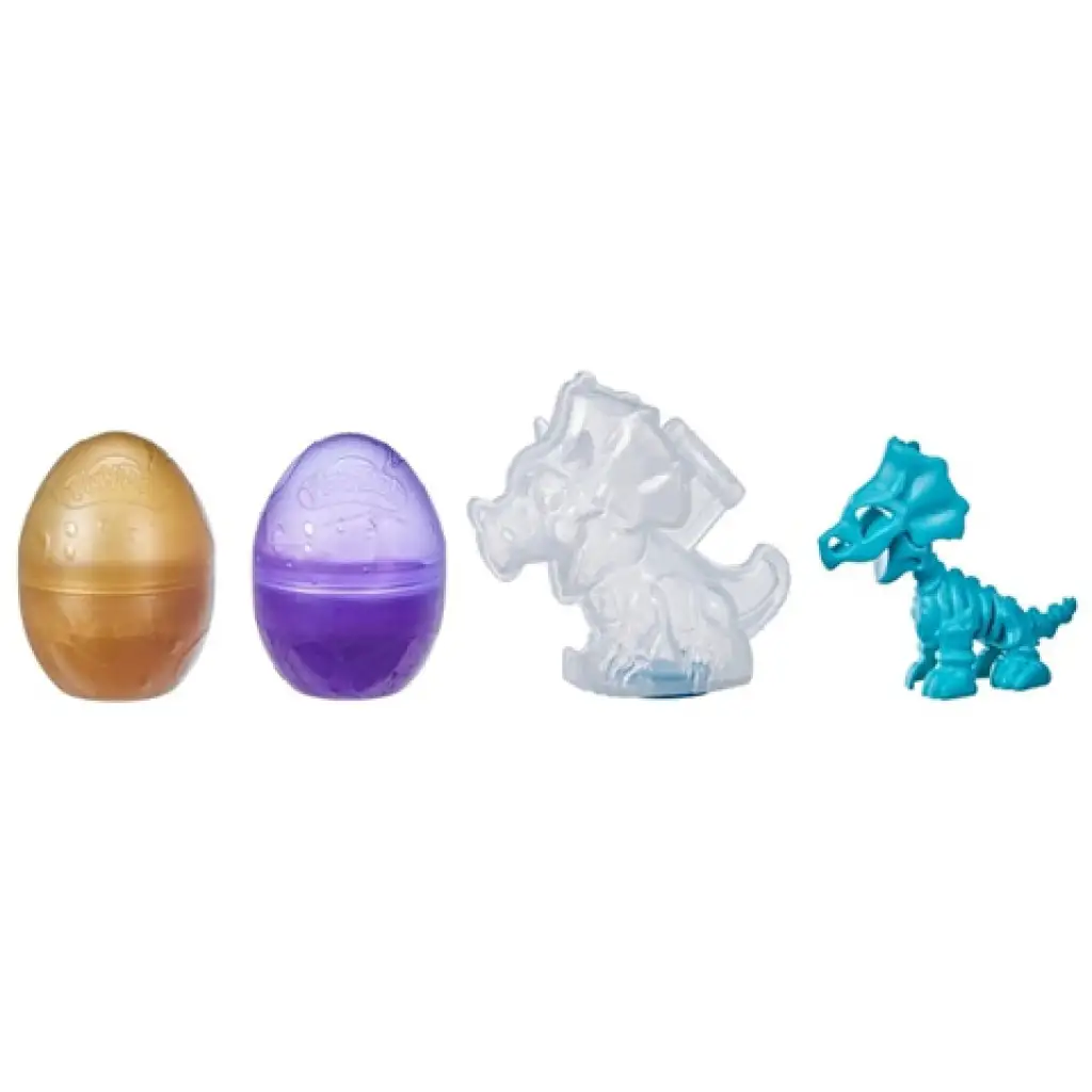 Play-Doh: Dino Crew Jaja i Kości Dinozaura Triceratops - Hasbro zdjęcie 2