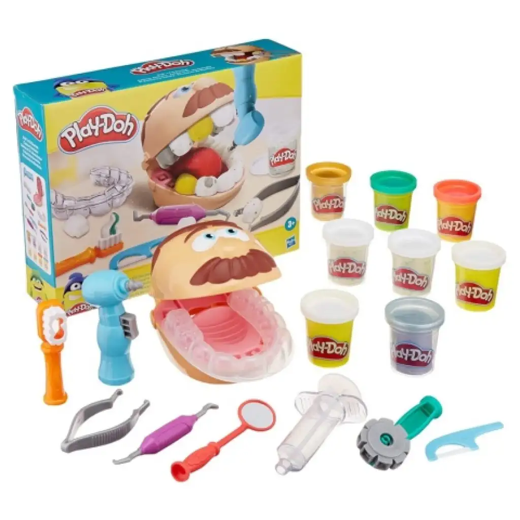Play-Doh: Zestaw do modelowania Dr. Drill N Fill z akcesoriami - Hasbro zdjęcie 2