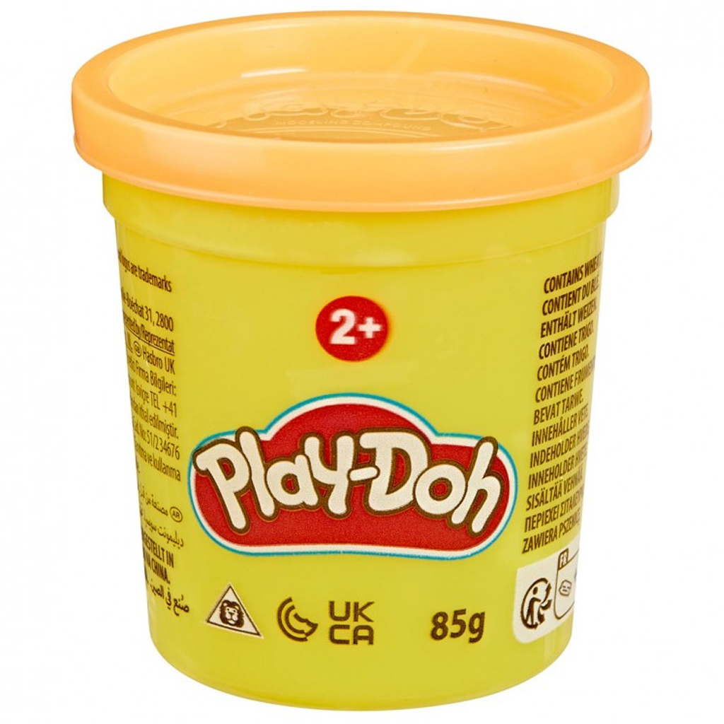Play-Doh: Glinka w słoiku w kolorze pomarańczowym 85g - Hasbro zdjęcie 1
