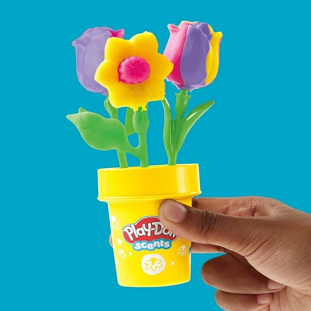 Play-Doh: Małe kwiaty - Zestaw plastelinowy Tulipan i narcyz - Hasbro zdjęcie 4