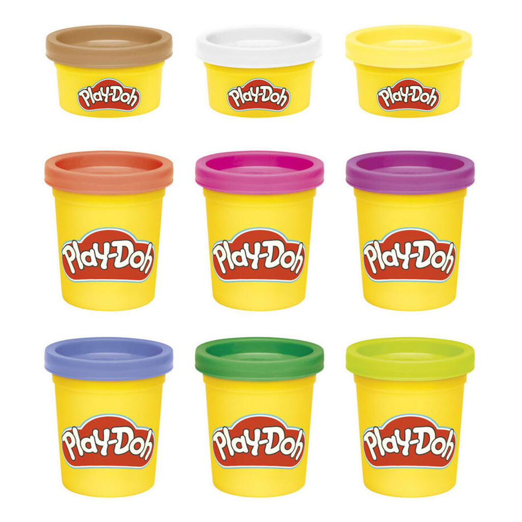 Play-Doh: Zestaw 9 pojemników ciastoliny 425 g - Hasbro zdjęcie 2