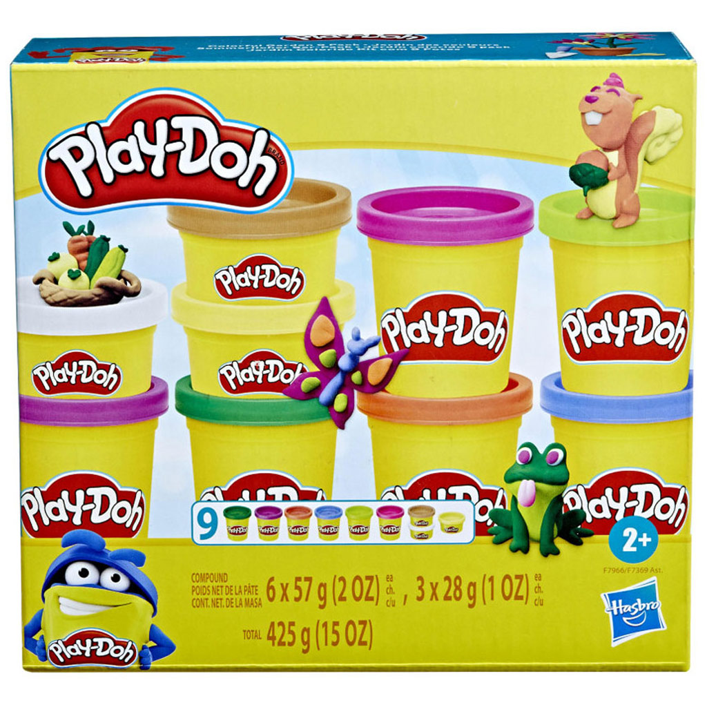 Play-Doh: Zestaw 9 pojemników ciastoliny 425 g - Hasbro zdjęcie 1