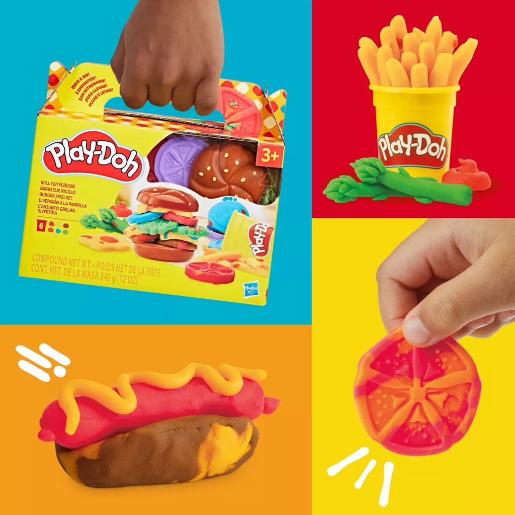 Play-Doh: Foremki do jedzenia - Zestaw do grillowania - Hasbro zdjęcie 4