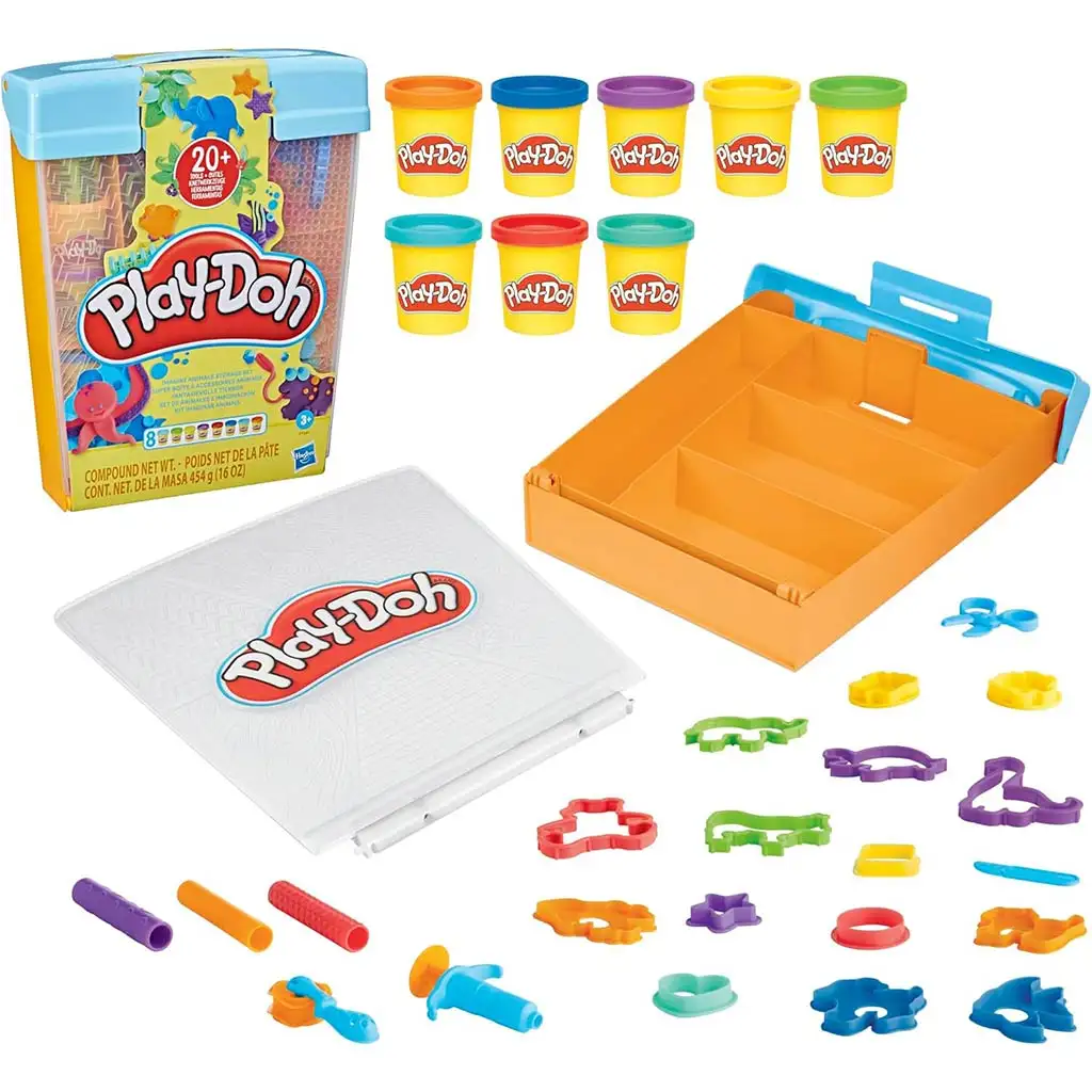 Play-Doh: Zestaw do formowania zwierząt 8 sztuk plasteliny - Hasbro zdjęcie 2