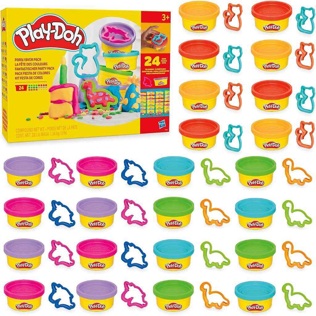 Play-Doh: Zestaw do zabawy 24 szt. z plasteliną i akcesoriami - Hasbro zdjęcie 2