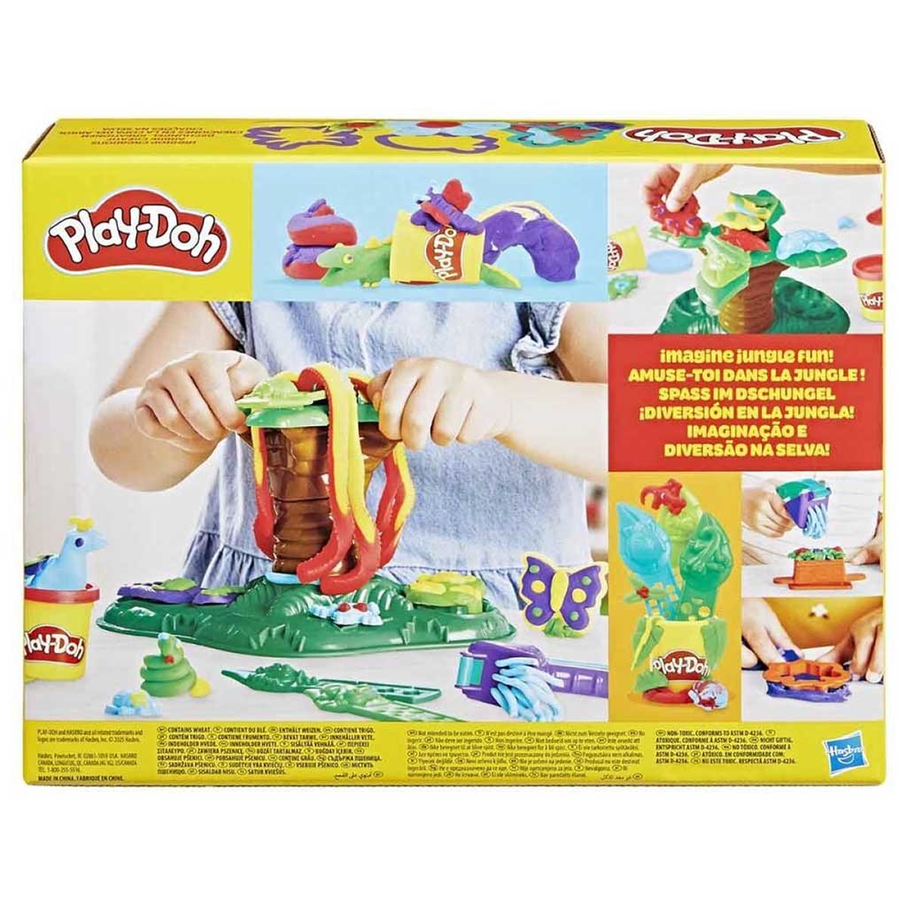 Play-Doh: Zestaw plasteliny Treetop creations 5 sztuk z pojemnikami i innymi akcesoriami - Hasbro zdjęcie 2