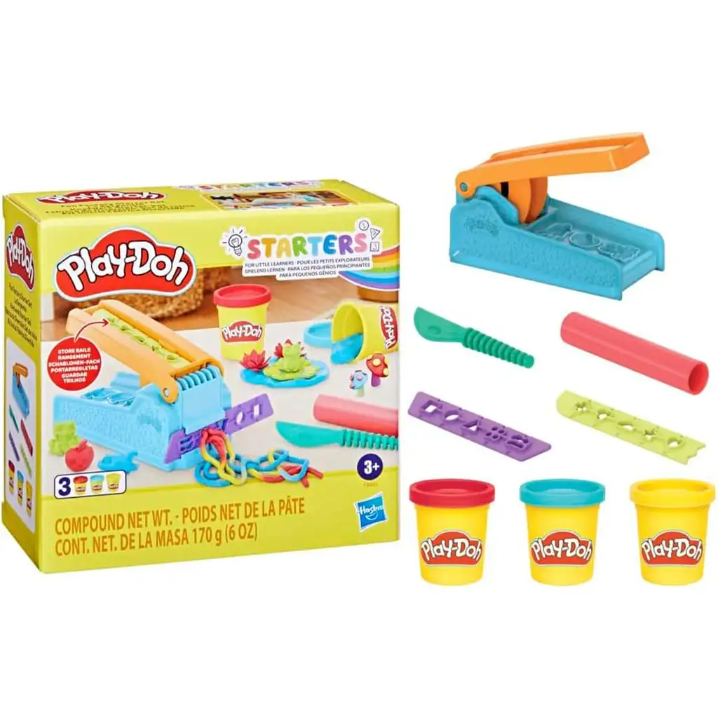 Play-Doh: Zestaw startowy Fun Factory 3 pojemniki z plasteliną 170g zdjęcie 2