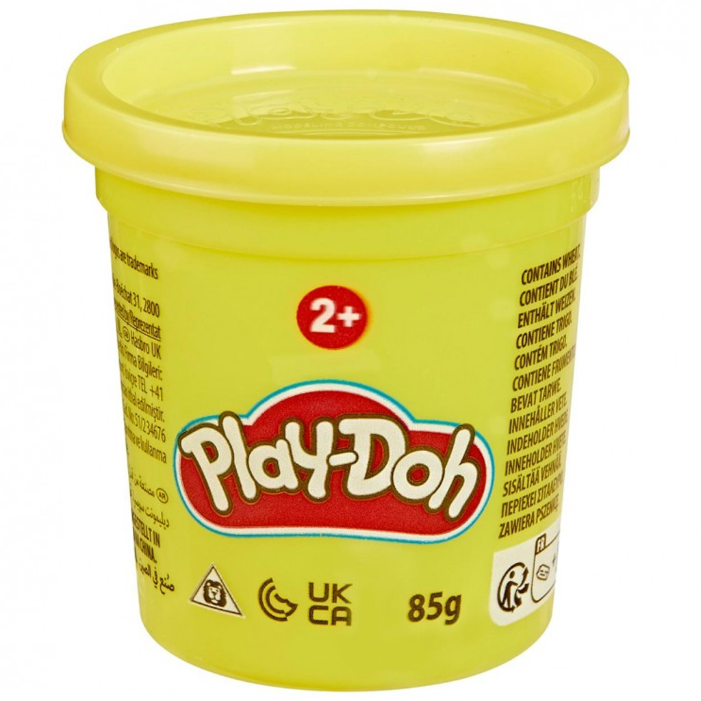 Play-Doh: Żółta ciastolina w słoiku 85gr - Hasbro zdjęcie 1