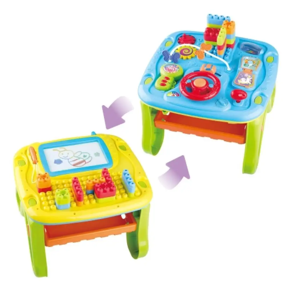 Playgo: All In One dwustronny stół do zabawy z funkcjami zdjęcie 2