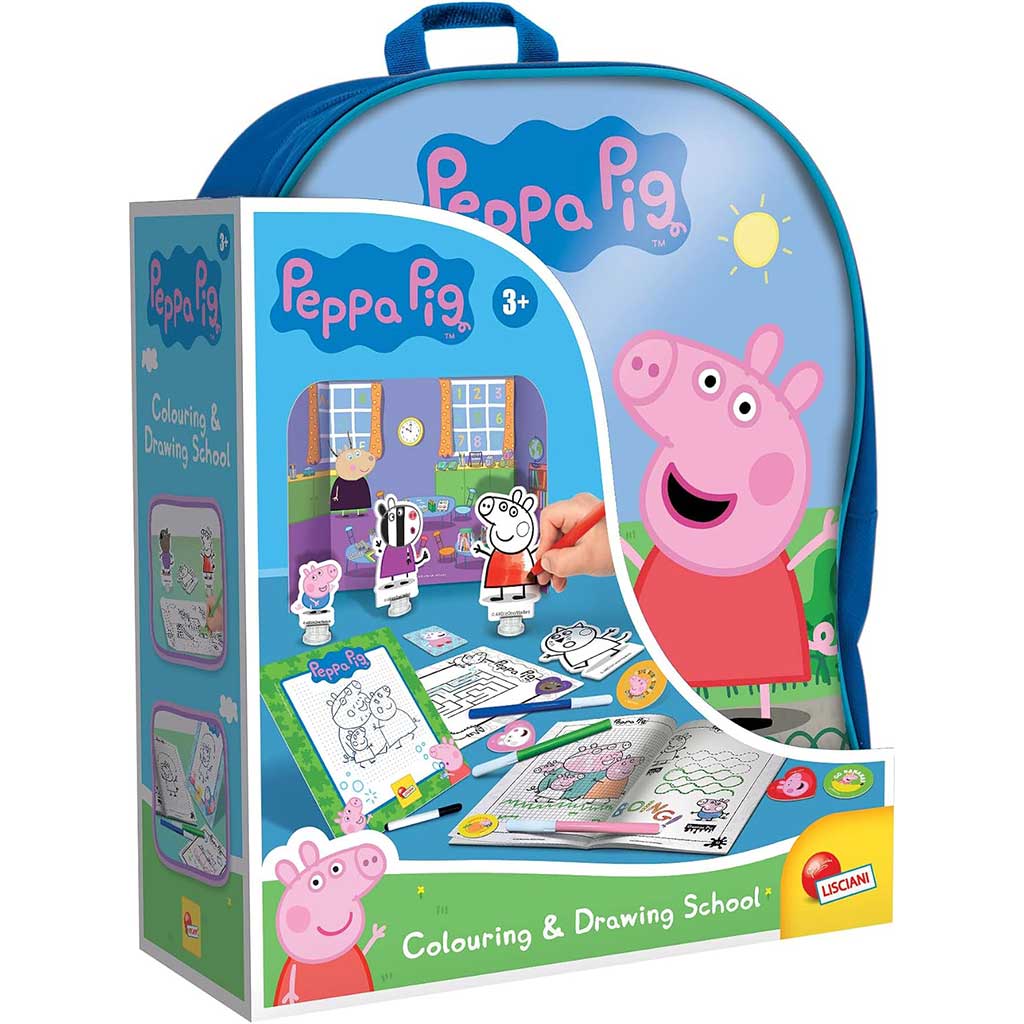 Plecak do rysowania Peppa Świnka - Lisciani zdjęcie 1