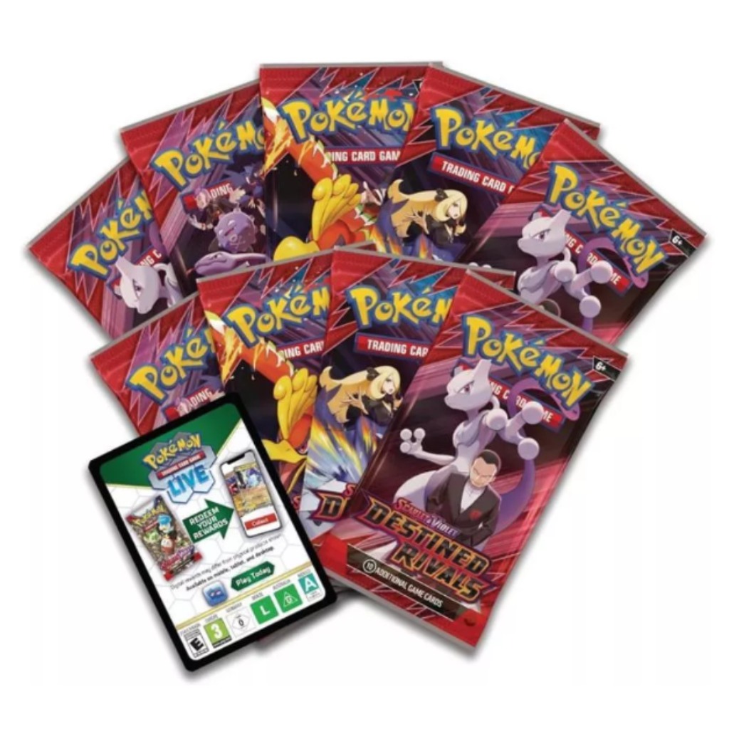 Pokémon TCG: SV10 Scarlet & Violet – Destined Rivals Pokémon Center Elite Trainer Box zdjęcie 3