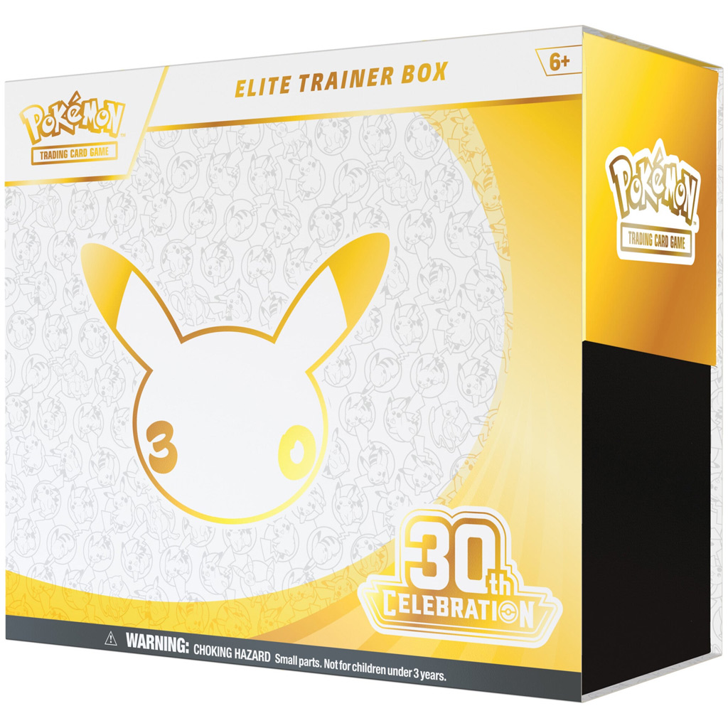 Pokémon TCG: 30. Elite Trainer Box 30. Celebration zestaw kolekcjonerski zdjęcie 1